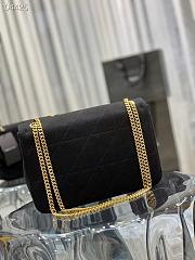 YSL Jamie Cashmere Knitting Black – 634820 - 24×15.5×6.5 cm - 3