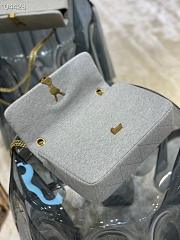 YSL Jamie Cashmere Knitting Grey – 634820 - 24×15.5×6.5 cm - 6