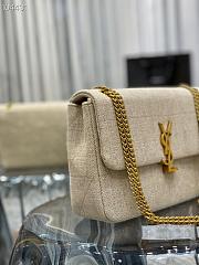 YSL Jamie Cashmere Knitting Beige– 634820 - 24×15.5×6.5 cm - 5