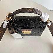 Louis Vuitton Spring Street Monogram Vernis Leather Handbag Black - M90468 - 17.0 x 16.0 x 8.5 cm - 2