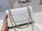 Chanel Classic Flap Bag Lambskin Gold Chain and Hardware White - 880780 – 25cm - 3