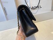 Chanel Classic Flap Bag Lambskin Gold Chain and Hardware Black - 880780 – 25cm - 2