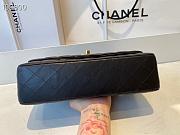 Chanel Classic Flap Bag Lambskin Gold Chain and Hardware Black - 880780 – 25cm - 4