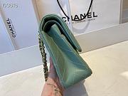 Chanel Classic Flap Bag Lambskin Gold Chain and Hardware Mint - 880780 – 25cm - 6