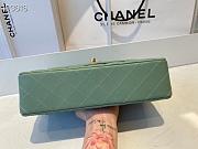 Chanel Classic Flap Bag Lambskin Gold Chain and Hardware Mint - 880780 – 25cm - 5