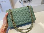 Chanel Classic Flap Bag Lambskin Gold Chain and Hardware Mint - 880780 – 25cm - 4