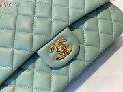 Chanel Classic Flap Bag Lambskin Gold Chain and Hardware Mint - 880780 – 25cm - 2