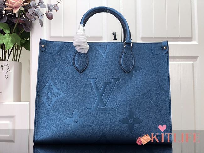 Louis Vuitton Onthego Monogram Empreinte Leather Fabric - M45495 - 34x26x13cm - 1