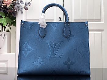 Louis Vuitton Onthego Monogram Empreinte Leather Fabric - M45495 - 34x26x13cm