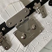Louis Vuitton Petite Malle Box Bag Silver - M40273 – 19x11.5x5cm - 6