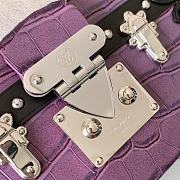 Louis Vuitton Petite Malle Box Bag Amytheste - M40273 – 19x11.5x5cm - 6