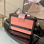 Louis Vuitton Petite Malle Box Bag Light Orange - M40273 – 19x11.5x5cm - 5