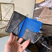 Louis Vuitton Pocket Organizer Epi Leather Black - M80767 - 8 x 11 x 1 cm - 2