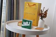 Louis Vuitton Multiple Wallet Green Cowhide Leather - M80850 - 11.5 x 9 x 1.5 cm - 1