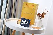 Louis Vuitton Multiple Wallet Blue Cowhide Leather - M80850 - 11.5 x 9 x 1.5 cm - 1