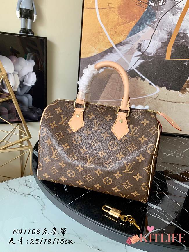 Louis Vuitton Speedy 25 Monogram - M41109 - 25.0x 19.0x 15.0 cm - 1