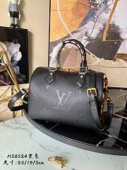 Louis Vuitton Speedy Bandouliere 25 Monogram Empreinte Black Wild at Heart - M45840 - 25.0x 19.0x 15.0 cm - 1