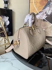 Louis Vuitton Speedy Bandouliere 25 Monogram Empreinte Leather Tourterelle - M59273 - 25.0 x 19.0 x 15.0 cm - 4
