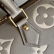 Louis Vuitton Speedy Bandouliere 25 Bicolor Monogram Empreinte Leather Tourterelle/Beige - M58947 - 25.0 x 19.0 x 15.0 cm - 2