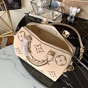 Louis Vuitton Speedy Bandouliere 25 Bicolor Monogram Empreinte Leather Beige - M58947 - 25.0 x 19.0 x 15.0 cm - 6