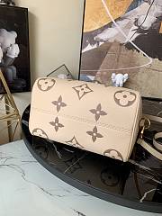 Louis Vuitton Speedy Bandouliere 25 Bicolor Monogram Empreinte Leather Beige - M58947 - 25.0 x 19.0 x 15.0 cm - 5