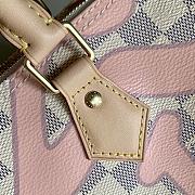 Louis Vuitton Speedy Damier Azur Tahitian silk-printed iconic - N41052 - 25.0 x 19.0 x 15.0 cm - 6