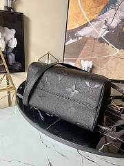 Louis Vuitton Speedy Bandouliere 25 Monogram Empreinte Leather Black - M59273 - 25.0 x 19.0 x 15.0 cm - 3