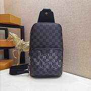 Louis Vuitton Avenue Shoulder Bag Damier Graphite - M40274 - 20.0 x 31.0 x 10.0 cm - 1