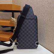 Louis Vuitton Avenue Shoulder Bag Damier Graphite - M40274 - 20.0 x 31.0 x 10.0 cm - 3