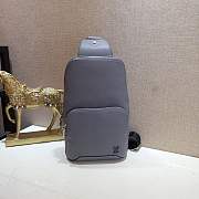 Louis Vuitton Avenue Shoulder Bag Gray - M30443 - 20.0 x 31.0 x 10.0 cm - 1