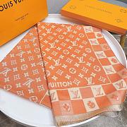 Louis Vuitton Scarf Orange – 180x70 cm - 6