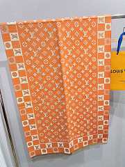 Louis Vuitton Scarf Orange – 180x70 cm - 3