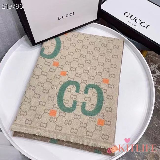 Gucci Scarf White– 180x70 cm - 1