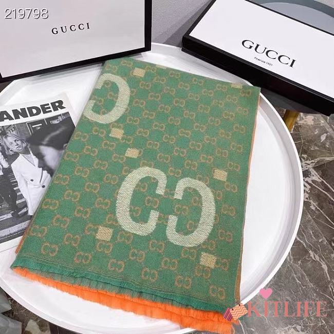 Gucci Scarf Green – 180x70 cm - 1