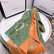 Gucci Scarf Green – 180x70 cm - 4