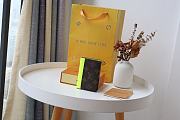 Louis Vuitton Pocket Wallet Monogram Macassar Brightly Noen Toned Grained - M80779 - 8 x 11 x 1 cm - 1