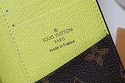 Louis Vuitton Pocket Wallet Monogram Macassar Brightly Noen Toned Grained - M80779 - 8 x 11 x 1 cm - 2