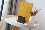 Louis Vuitton Multiple Wallet Monogram Macassar Brightly Noen Toned Grained - M80779 - 11.5 x 9 x 1.5 cm - 1