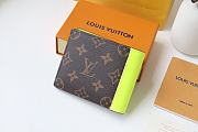Louis Vuitton Multiple Wallet Monogram Macassar Brightly Noen Toned Grained - M80779 - 11.5 x 9 x 1.5 cm - 6