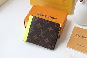 Louis Vuitton Multiple Wallet Monogram Macassar Brightly Noen Toned Grained - M80779 - 11.5 x 9 x 1.5 cm - 5