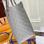 Louis Vuitton Onthego Monogram Reverse coated canvas trim Grey - M44576 - 35 x 27 x 14 - 3