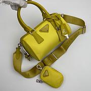 Prada Re-Edition 2005 Nylon Boston Portuton three-in-one Yellow - 1BB846 - 20 x 11.5 x 11 cm - 5