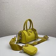 Prada Re-Edition 2005 Nylon Boston Portuton three-in-one Yellow - 1BB846 - 20 x 11.5 x 11 cm - 2