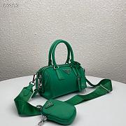 Prada Re-Edition 2005 Nylon Boston Portuton three-in-one Green - 1BB846 - 20 x 11.5 x 11 cm - 3