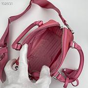 Prada Re-Edition 2005 Nylon Boston Portuton three-in-one Pink - 1BB846 - 20 x 11.5 x 11 cm - 4