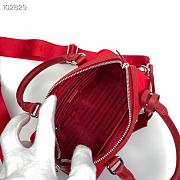 Prada Re-Edition 2005 Nylon Boston Portuton three-in-one Red - 1BB846 - 20 x 11.5 x 11 cm - 3
