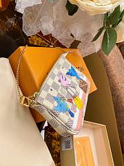 Louis Vuitton Mini Pochette Accessoires - M64451 - 4.5x9.5x2.8cm - 2