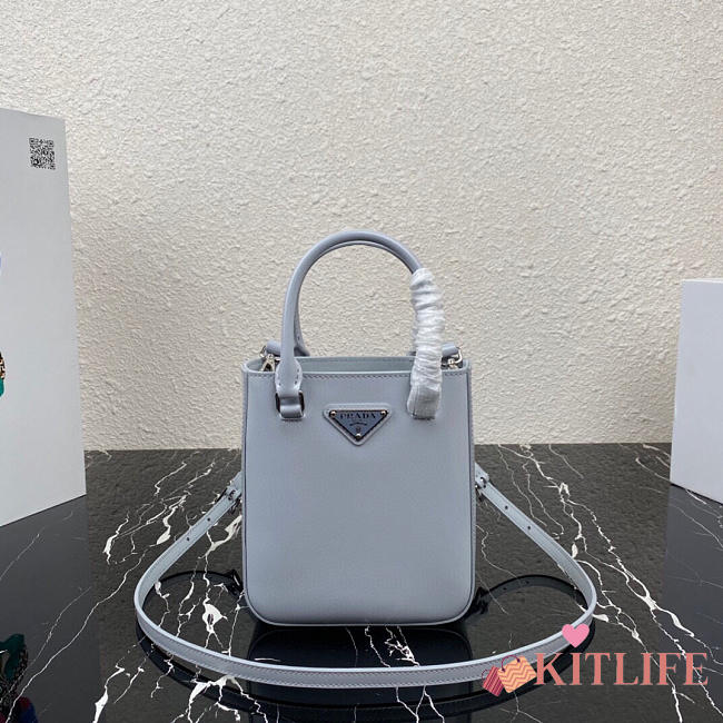 Prada Counter New Mini Handbag Blue - 1BA331 - 17.5x15x5cm - 1