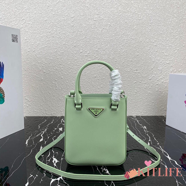 Prada Counter New Mini Handbag Mint - 1BA331 - 17.5x15x5cm - 1