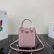 Prada Counter New Mini Handbag Pink - 1BA331 - 17.5x15x5cm - 1